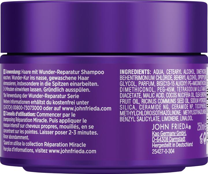 Immagine prodotto John Frieda Frizz Ease Wunderkur (250 ml)