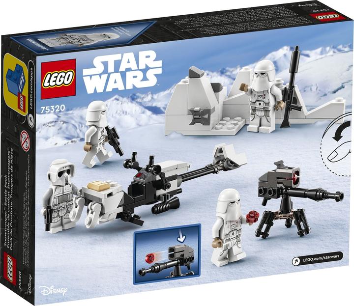Actual product image LEGO Snowtrooper Battle Pack (75320, LEGO Star Wars)