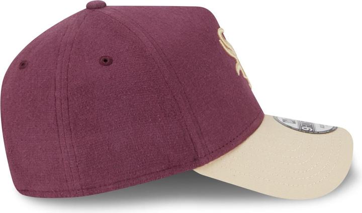 Produktbild New Era A-Frame 9Forty Cap MOLESKIN Chicago White Sox maroon (One Size)