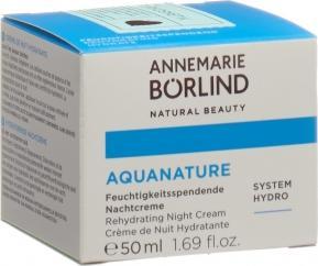 Actual product image Annemarie Börlind Aquanature (50 ml, Night cream, Up to SPF 10)