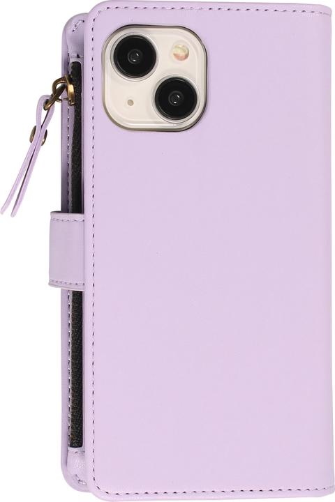 Image du produit PhoneLook Fourre Etui portefeuille luxueux et sophistiqué en cuir avec aimant et compartiment à monnaie (Apple iPhone 15)