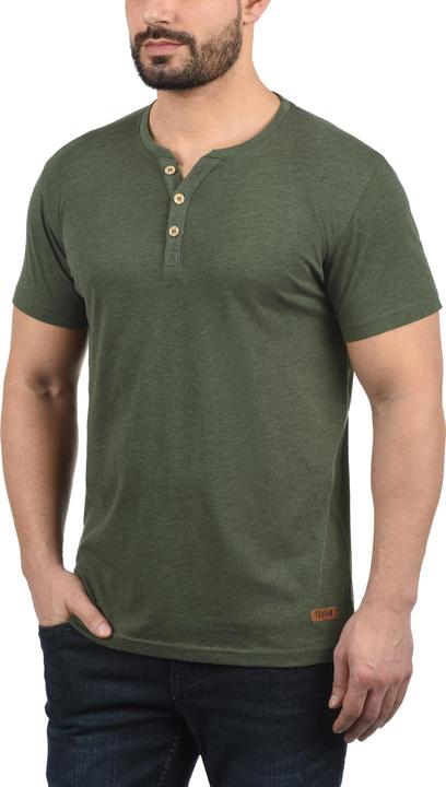 Immagine prodotto Solid Volker T-Shirt A Maniche Corte Maglietta Da Uomo Con Collo Grandad (3XL)