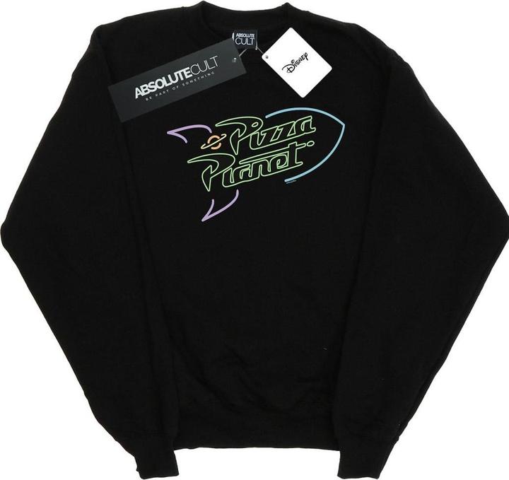 Actual product image Disney Girls Toy Story Neon Pizza Planet Sweatshirt (152, 158)