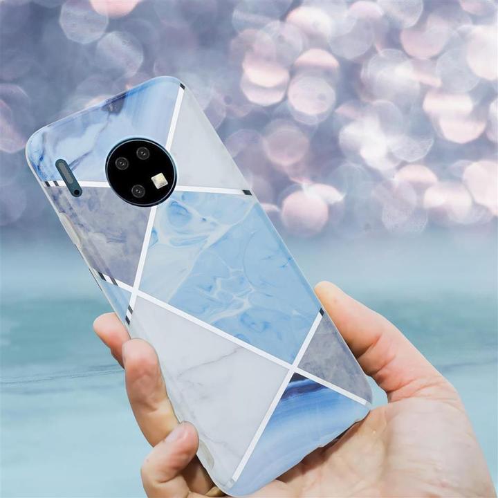 Produktbild Cadorabo IMD TPU Bunter Marmor Cover (Huawei Mate 30)