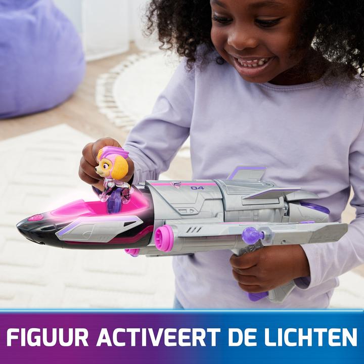 Actual product image Paw Patrol Movie II Skyes Deluxe Jet Flyer