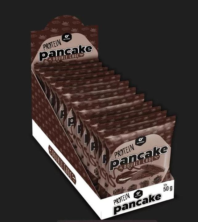 Actual product image Go Fitness Protein Pancakes (Double chocolate, 12 pcs., 600 g)