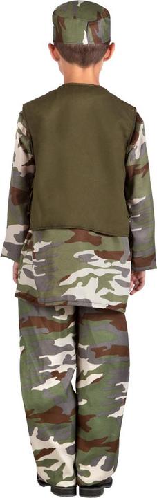 Image du produit Boland Costume de soldat pour enfants : uniforme camouflage (140, 146, 152)