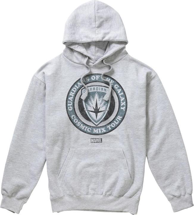 Actual product image Guardians of the Galaxy Mens Badge Hoodie (S)