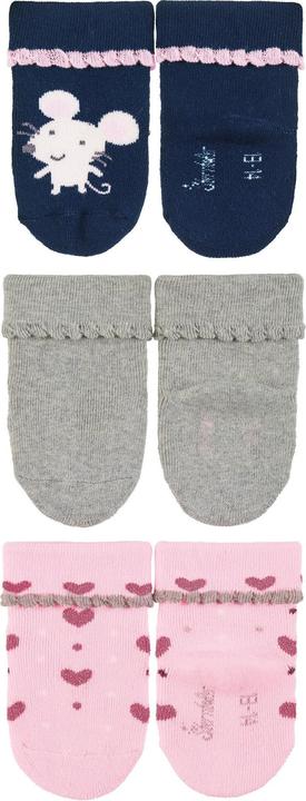 Image du produit Sterntaler Chaussettes Souris Lot de 3 Marine Gr. 15/16 (Lot de 3, 15 - 16)