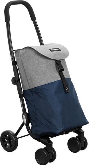 Playmarket Einkaufswagen Go Four blau indigo textured