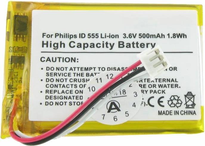 Image du produit Philips Batterie ID 555 Batterie SL-422943