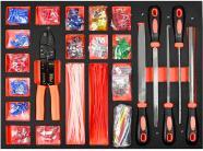 Produktbild Benson Werkzeugwagen 7 Schubladen 1125 Teile Black Editio (7 x)