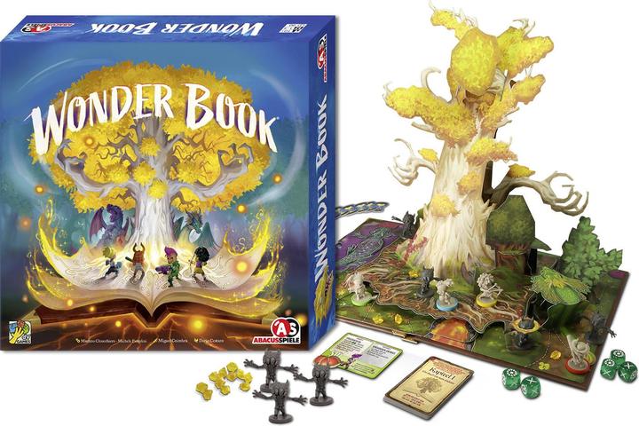 Immagine prodotto Abacus ABA33211 - Wonder Book, gioco da tavolo, per 1-4 giocatori, da 10 anni (edizione EN, DE) (Inglese)
