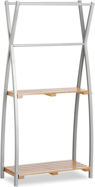 Actual product image Relaxdays Towel rail standing