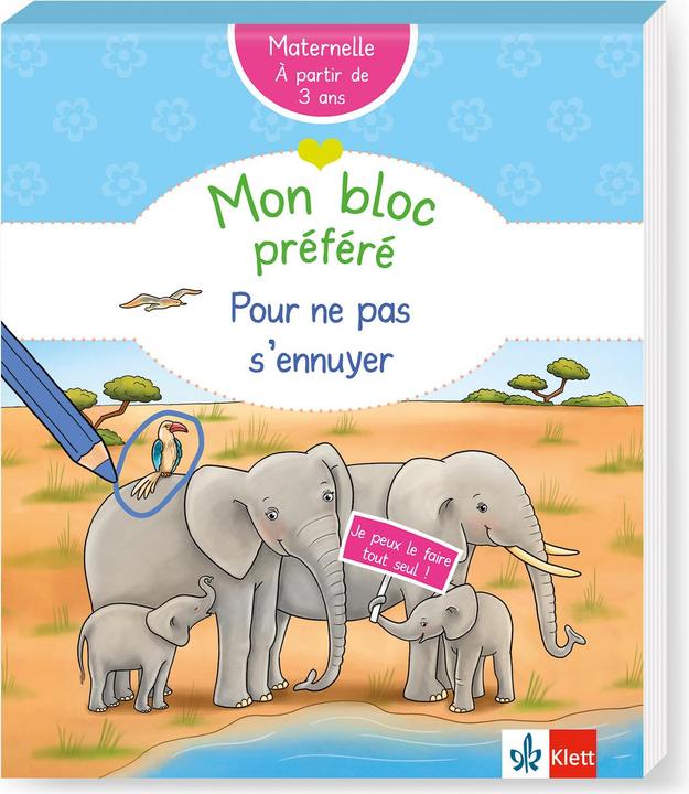 Image du produit Mon bloc préféré : Pour ne pas s'ennuyer (Français, Klett Lerntraining, 2024)