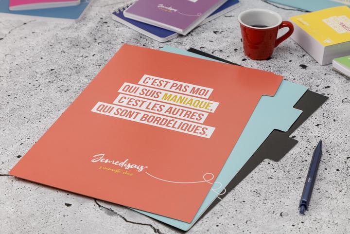 Produktbild Clairefontaine Jemedisais Set Registermappen (22 x 31 cm, 240 x)