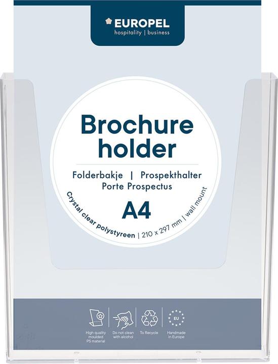 Image du produit Europel Porte-brochures mural (A4)