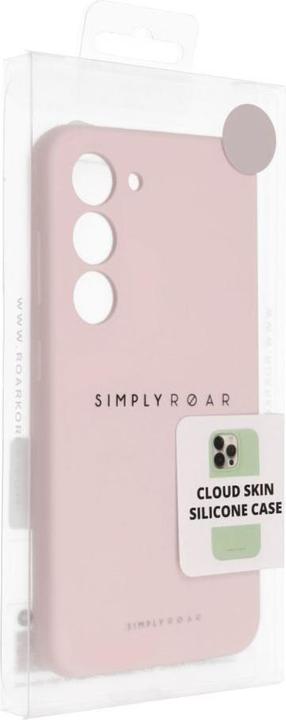 Actual product image Roar Back panel cover case CLOUD SKIN for SAMSUNG A14 4G / A14 5G Light Pink (Samsung Galaxy A14 5G, Samsung Galaxy A14)