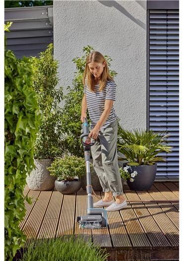 Actual product image Gardena Cordless multi cleaner Aqua Brush Patio 03/18V P4A solo (Rechargeable battery operated)