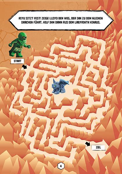 Actual product image LEGO NINJAGO - Puzzle block for ninja fans (LEGO Accessories)