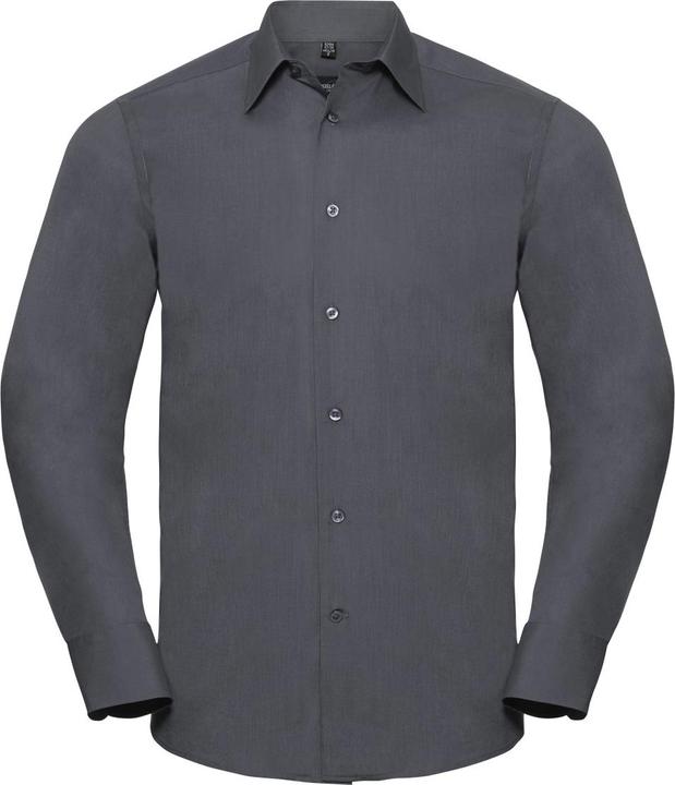 Image du produit Russell Collection Chemise Popeline Manches Longues Entretien Facile (4XL)