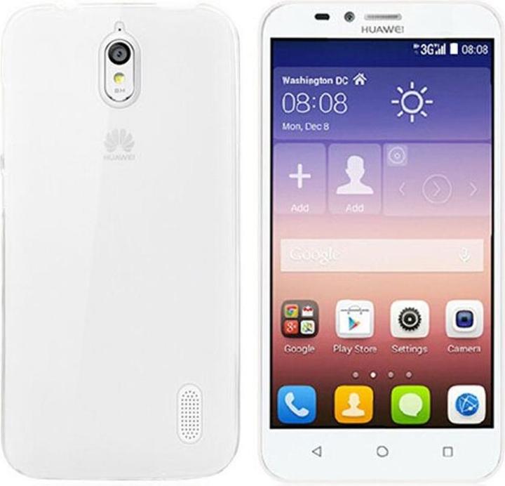 Produktbild König Design Huawei Y625 Hülle Transparent Silikon Case durchsichtige Handyhülle (Huawei Y625)