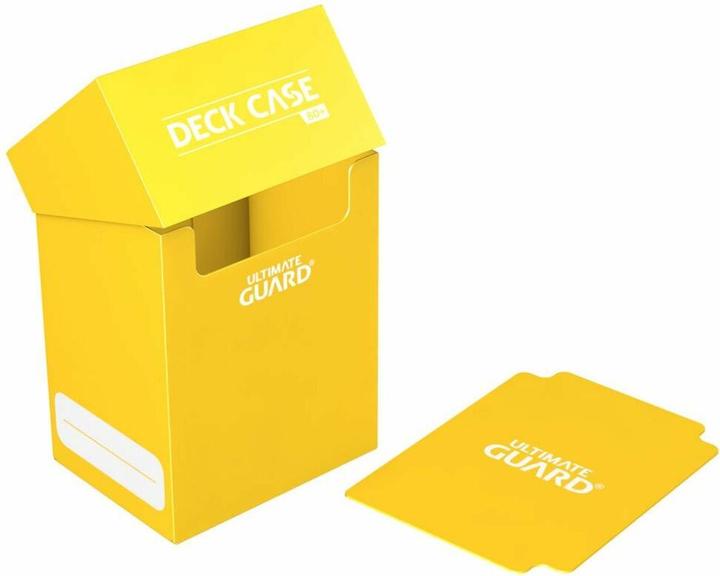 Produktbild Ultimate Guard UGD010260 - Kartenbox - für 80+ Karten, Standardgrösse, gelb