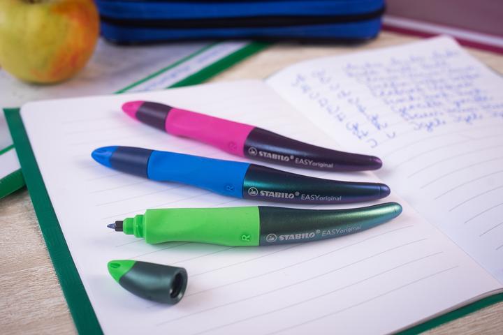 Actual product image STABILO EASYoriginal Holograph Edition rollerball pen for right-handers (Blue, 1 x)