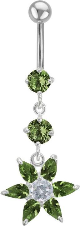 Produktbild Bijouteria Bauchpiercing (Edelstahl, Silber 925, Zirkonia)