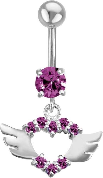 Produktbild Bijouteria Bauchpiercing (Edelstahl, Silber 925, Zirkonia)