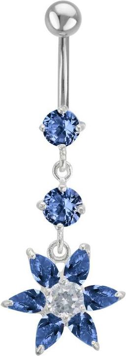 Produktbild Bijouteria Bauchpiercing (Edelstahl, Silber 925, Zirkonia)