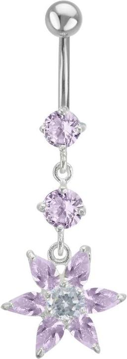 Immagine prodotto Bijouteria Piercing ventre (Acciaio inossidabile, Argento 925, Zirconia)
