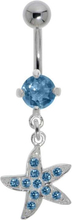 Produktbild Bijouteria Bauchpiercing (Edelstahl, Silber 925, Kristall)