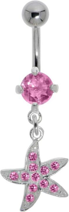 Produktbild Bijouteria Bauchpiercing (Edelstahl, Silber 925, Kristall)