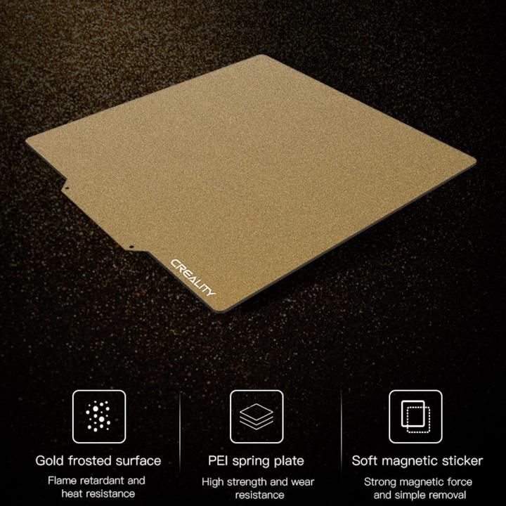 Immagine prodotto Creality 235x235 mm PEI Magnetic Spring Steel Building Plate per Ender 3 Pro / CR-20 Pro (Piastra)