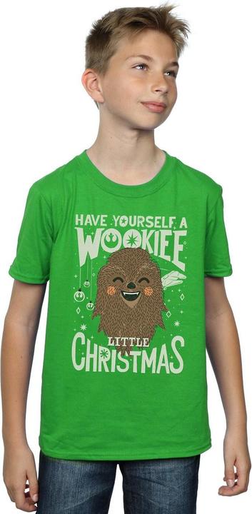 Immagine prodotto Star Wars Wookiee Little Christmas Maglietta Ragazzi (116)