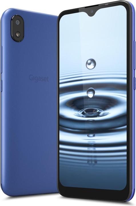 Actual product image Gigaset GS110 (16 GB, Azure Blue, 6.10", Dual SIM + SD, 8 Mpx, 4G)