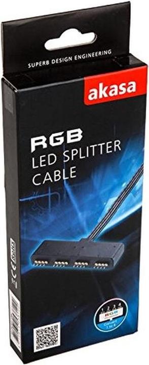 Actual product image Akasa RGB LED Splitter Cable