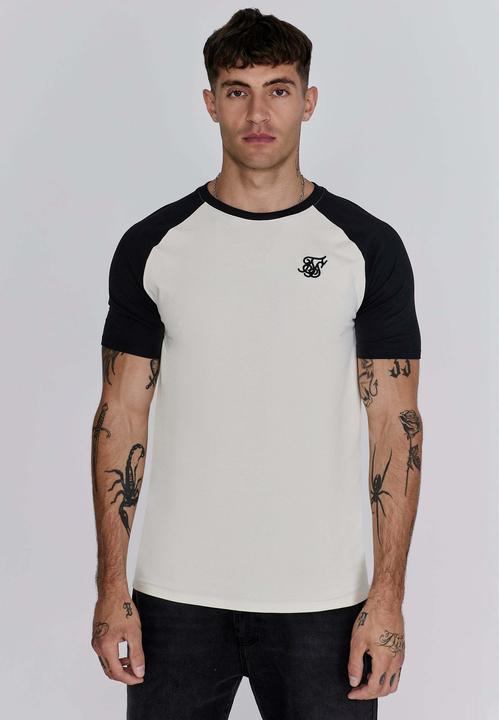 Siksilk T-Shirt Raglan T-Shirt (L)