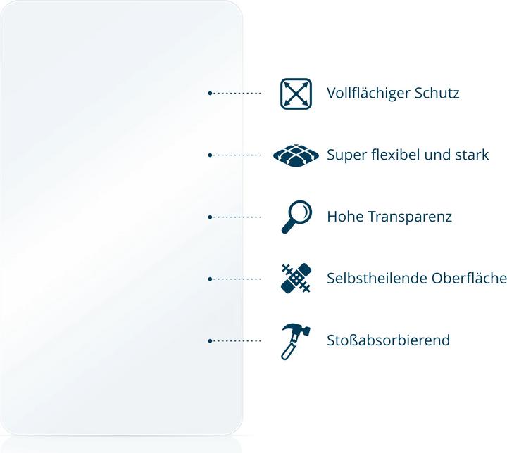 Produktbild BROTECT Full-Cover Displayschutz (2 Stück, OnePlus 7T)
