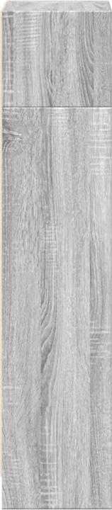 Actual product image VidaXL Bücherregal Bücherschrank Standregal Büroregal Grau Sonoma Holzwerkstoff (40 x 24 x 109 cm)