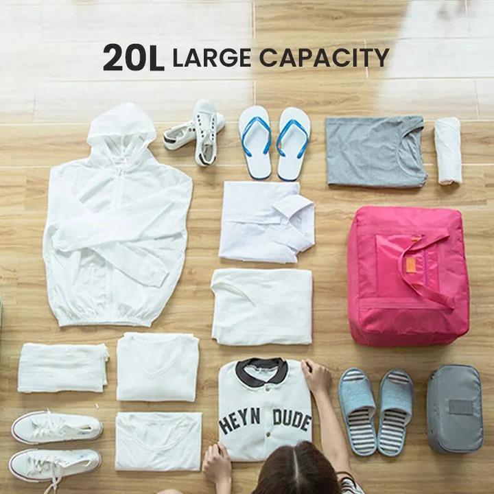Actual product image Only-Bags.Store Foldable Duffel Travel Bag Lightweight Travel Bag Tote Carry On Luggage Bag Weekender Overnight