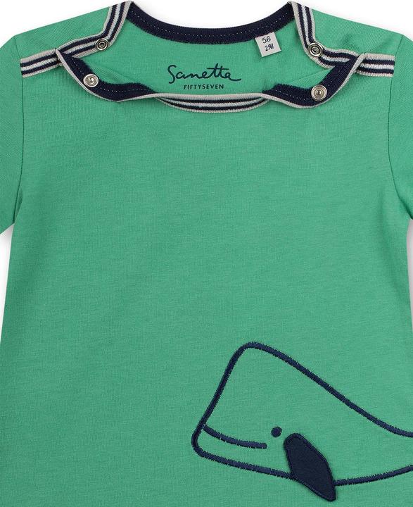 Produktbild Sanetta Baby Sweatshirt Little Whale (56)