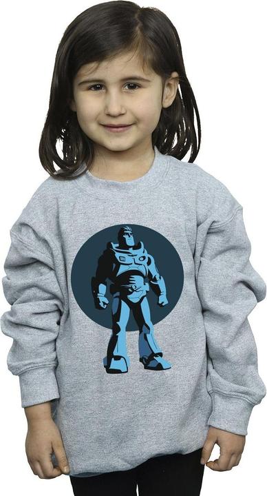 Actual product image Disney Girls Lightyear Buzz Standing Circle Sweatshirt (152, 158)