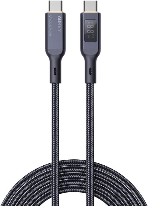 Produktbild Aukey USB C – USB C (1.80 m, USB 2.0)