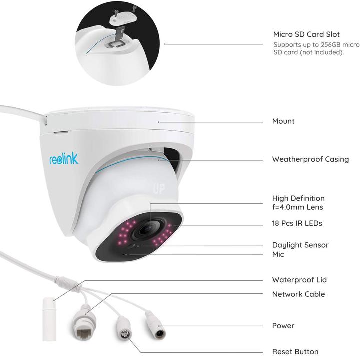 Produktbild Reolink RLC-820A (3840 x 2160 Pixels)