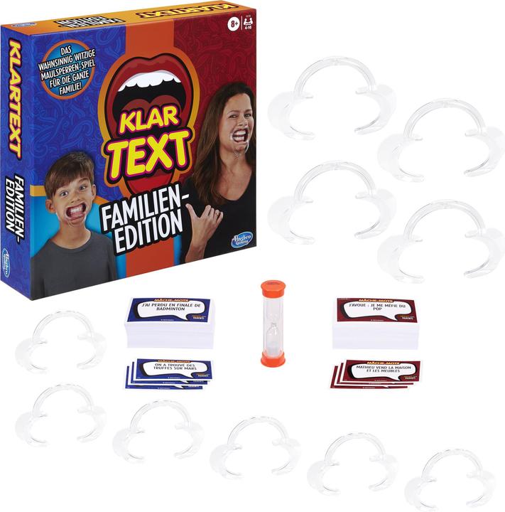 Produktbild Hasbro Gaming Klartext Familienedition (Deutsch)