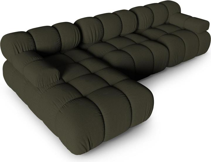 Image du produit Micadoni Canapé D'Angle Gauche Modulaire, "Bellis", 4 Places, 282x155x70Fabriqué en Europe (Canapé d'angle)