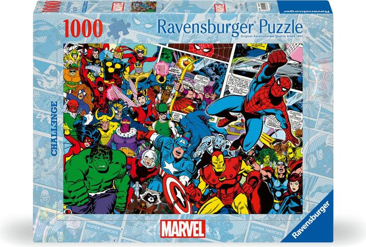 Image du produit Ravensburger Puzzle 12000510 - Marvel Challenge - 1000 pièces Puzzle pour adultes et enfants de 14 ans et plus (1000 pièces)
