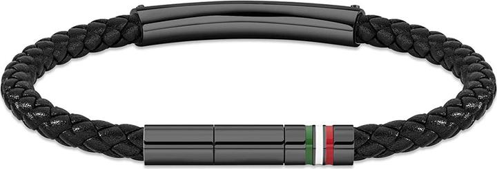 Actual product image Ducati Vittoria Bracelet (22 cm, Leather, Stainless steel)